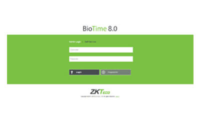 برنامج البصمة biotime بايو تايم zkteco 